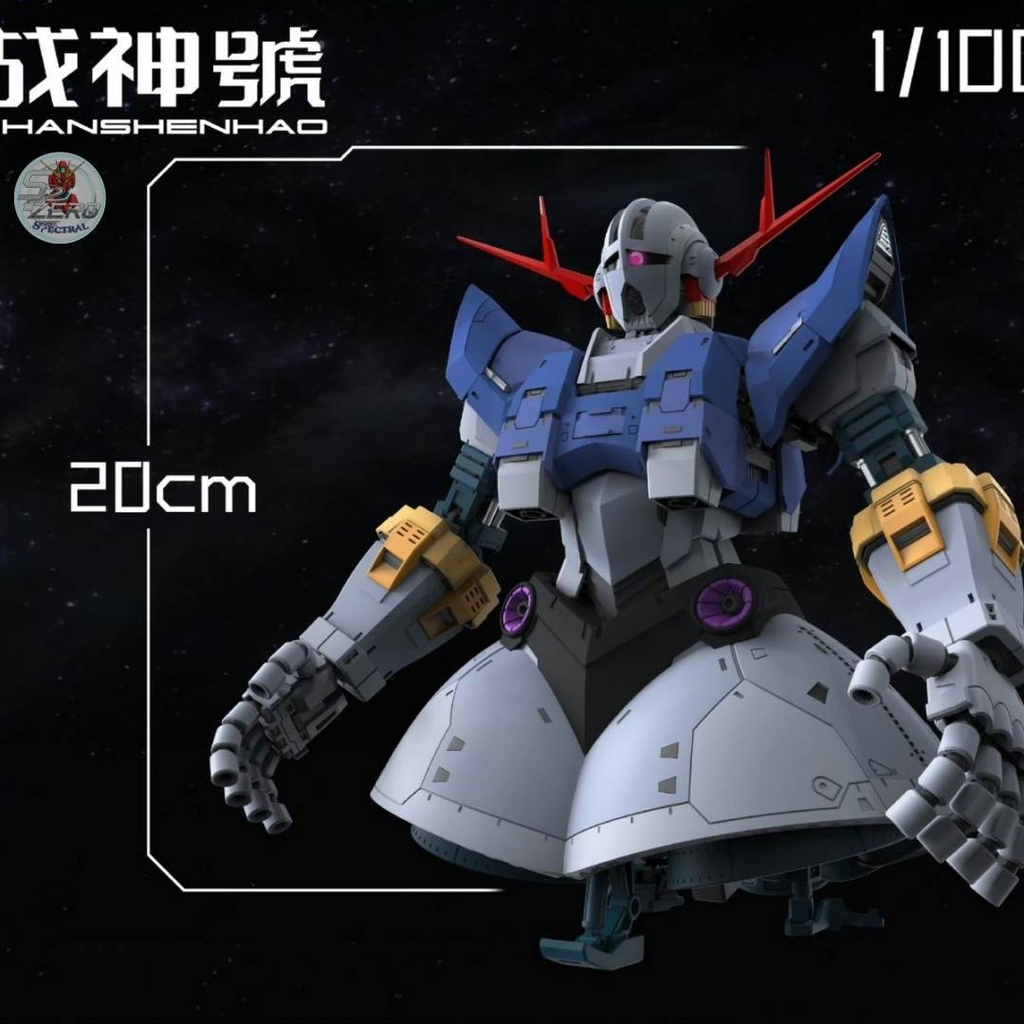 Mô hình lắp ráp 1/100 Zeong (RG Upscale) Zhanshenhao