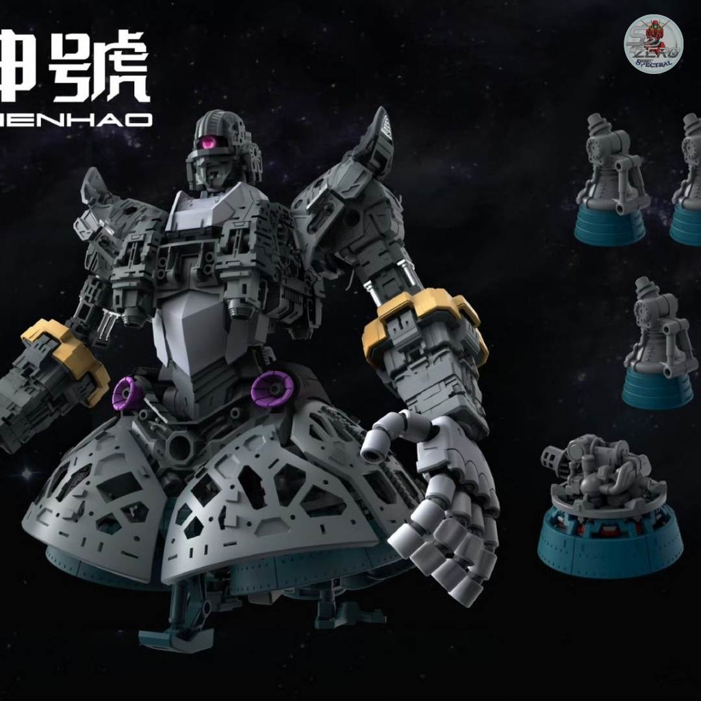 Mô hình lắp ráp 1/100 Zeong (RG Upscale) Zhanshenhao