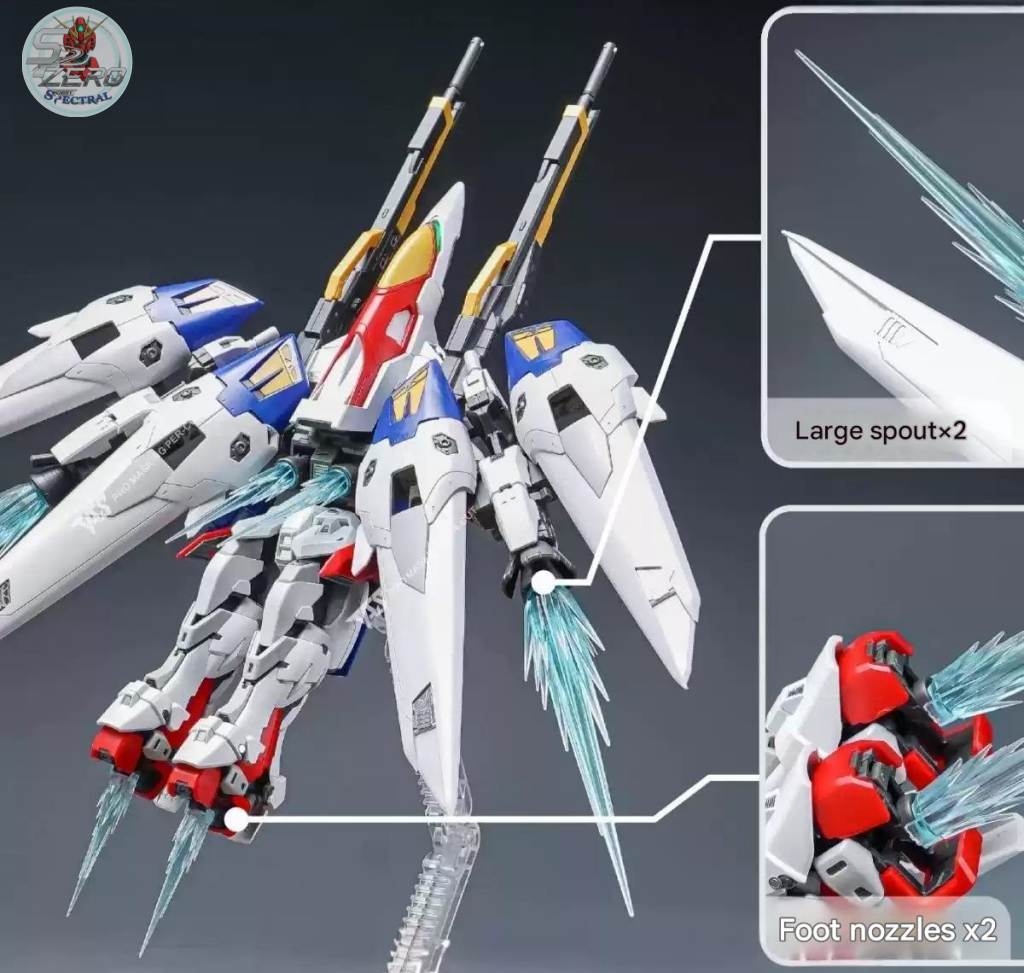Mô hình lắp ráp RG 1/144 Wing Zero - 9902 Golden Horse (base+effect+decal)