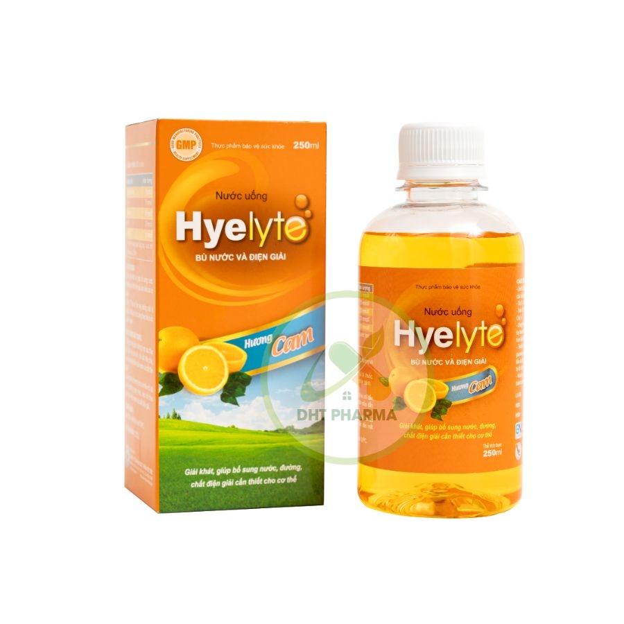 Nước uống Hyelyte bù nước và điện giải (Chai 250ml)
