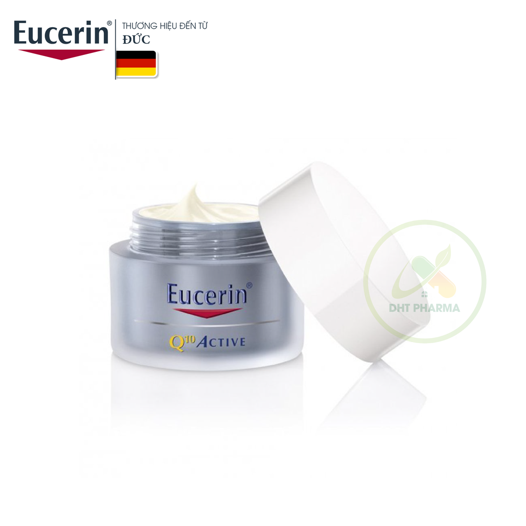 Kem dưỡng da ban đêm giảm nếp nhăn Eucerin Q10 Active Night Care (Lọ 50ml)