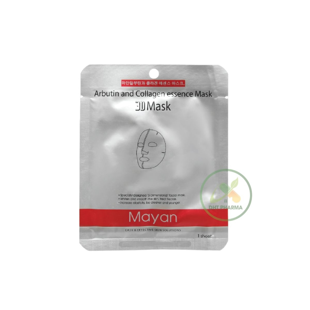 Mặt nạ 3D MAYAN collagen kết hợp tinh chất tự nhiên (Gói 1 miếng)