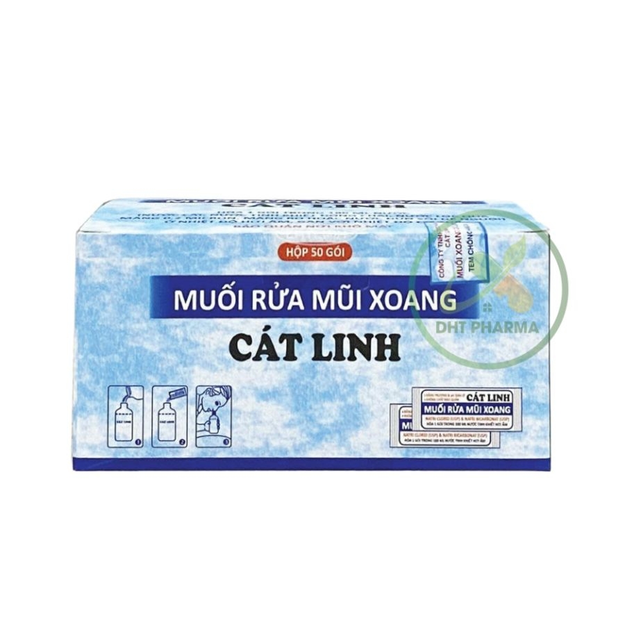 Muối rửa mũi xoang Cát Linh