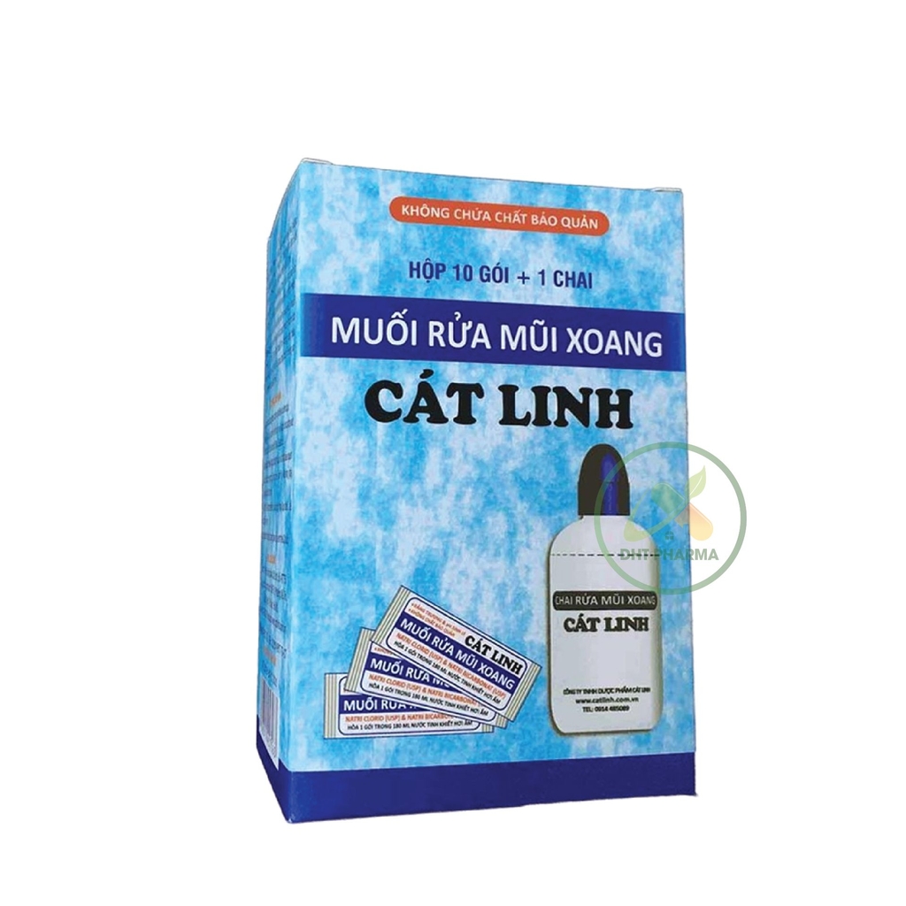 Muối rửa mũi xoang Cát Linh