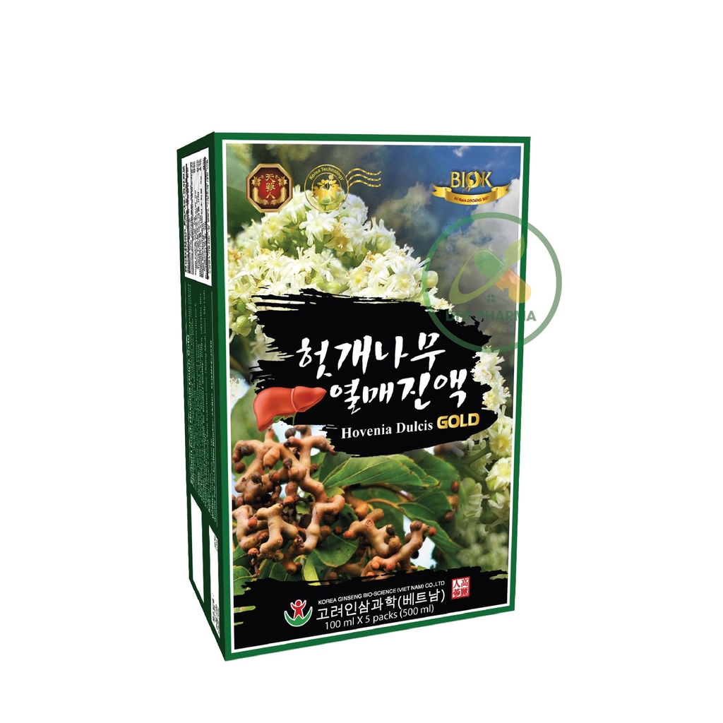 Nước uống Hovenia Dulcis Gold BIOK Hàn Quốc