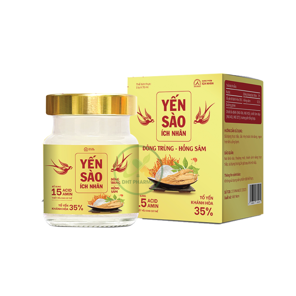 Yến sào Ích nhân Đông trùng - Hồng sâm