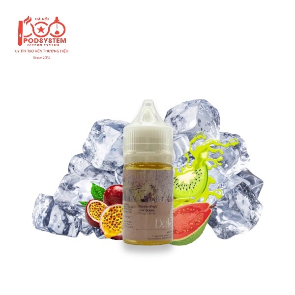 Passion Fruit Kiwi Guava (Chanh Leo Ổi Kiwi) Deko Saltnic 30ML