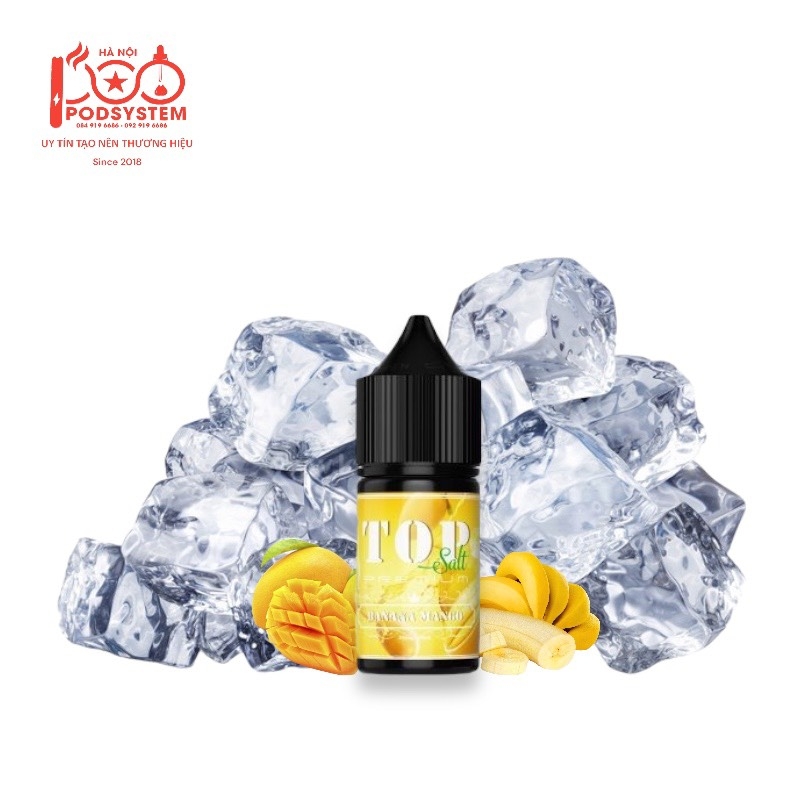 Banana Mango (Xoài Chuối Lạnh) TOP Salt 30ML