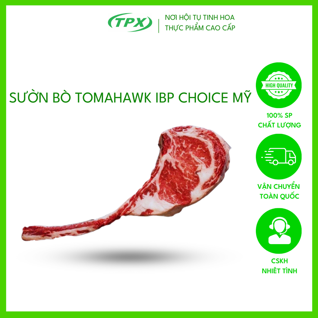 SƯỜN BÒ TOMAHAWK IDP CHOICE
