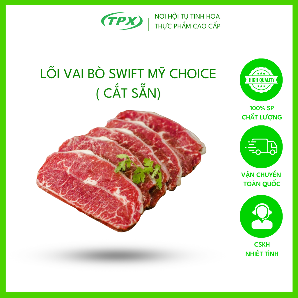 LÕI VAI BÒ MỸ SWIFT MỸ CHOICE