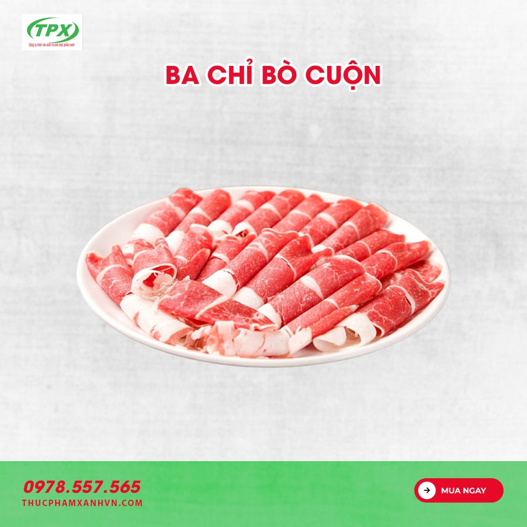 BA CHỈ BÒ CUỘN