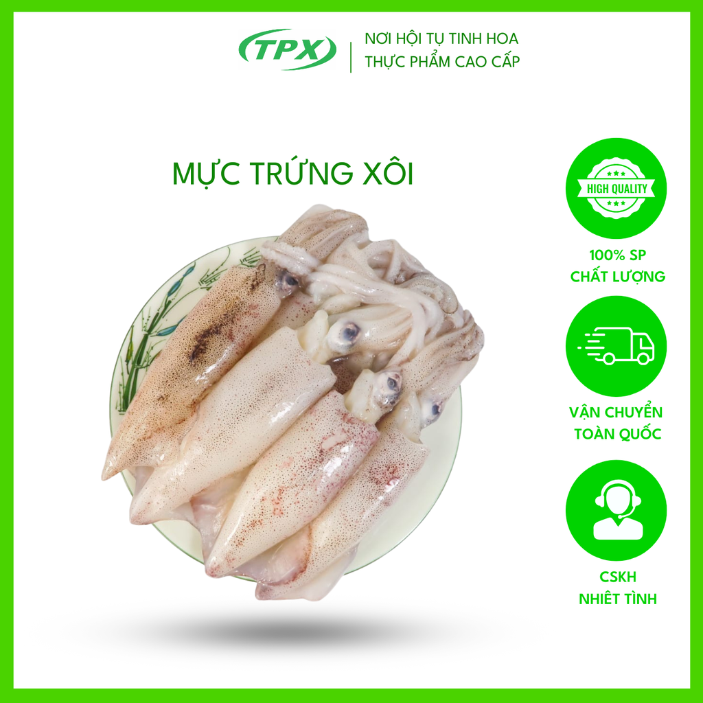 MỰC TRỨNG XÔI CÂU SIZE 14/18 CON
