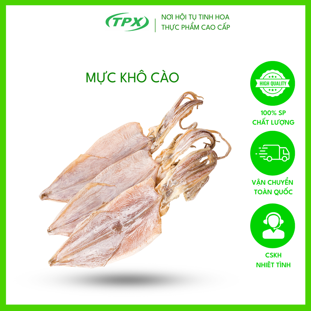 MỰC KHÔ CÀO LOẠI 1 SIZE 6-8 CON