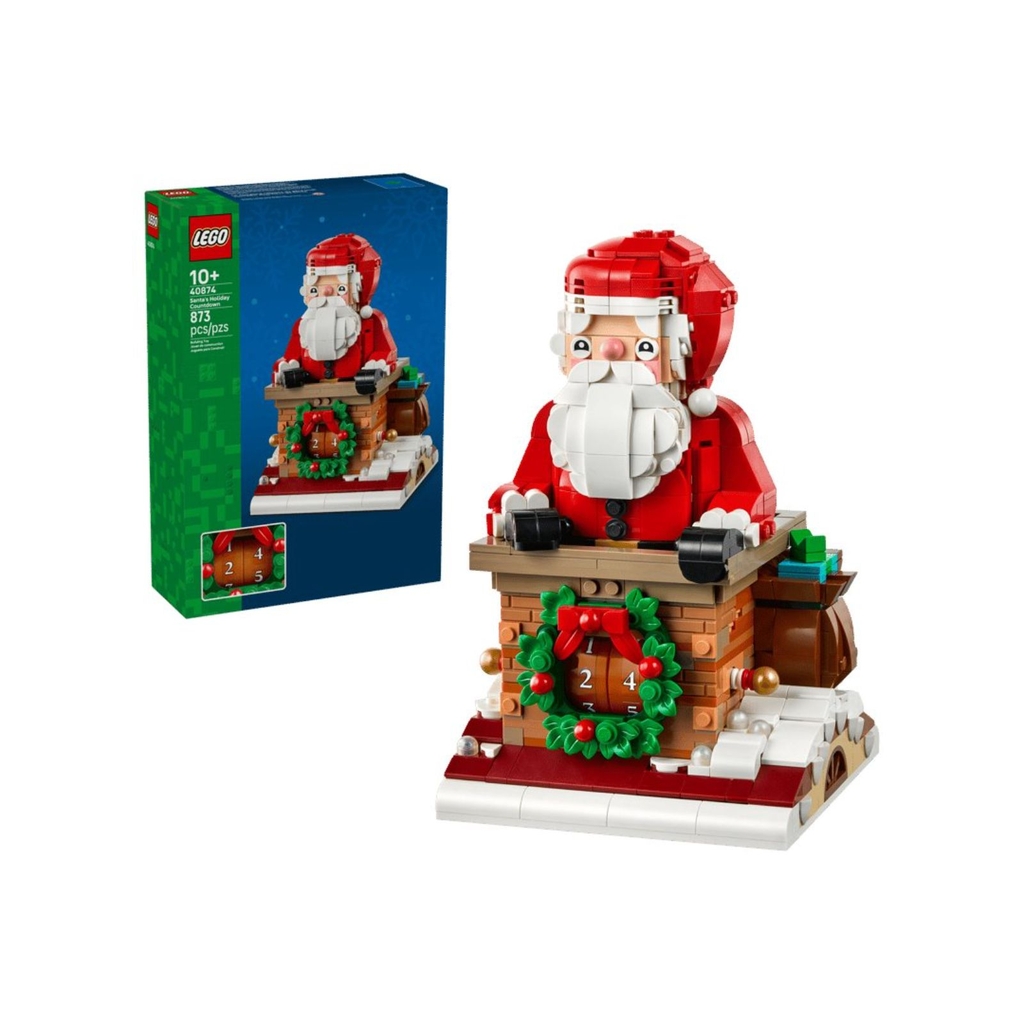 Bộ Mô Hình Lắp Ráp LEGO Santa's Holiday Countdown #40874