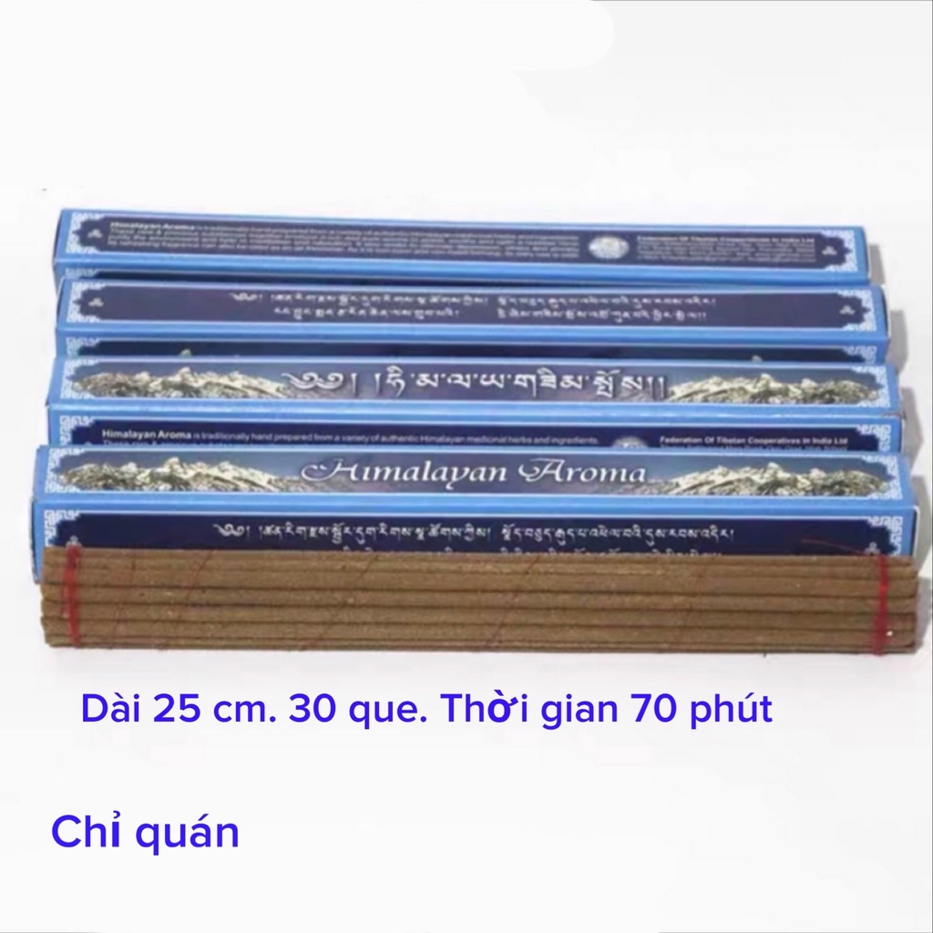 Nhang trầm que tây tạng Himalayan Aroma 