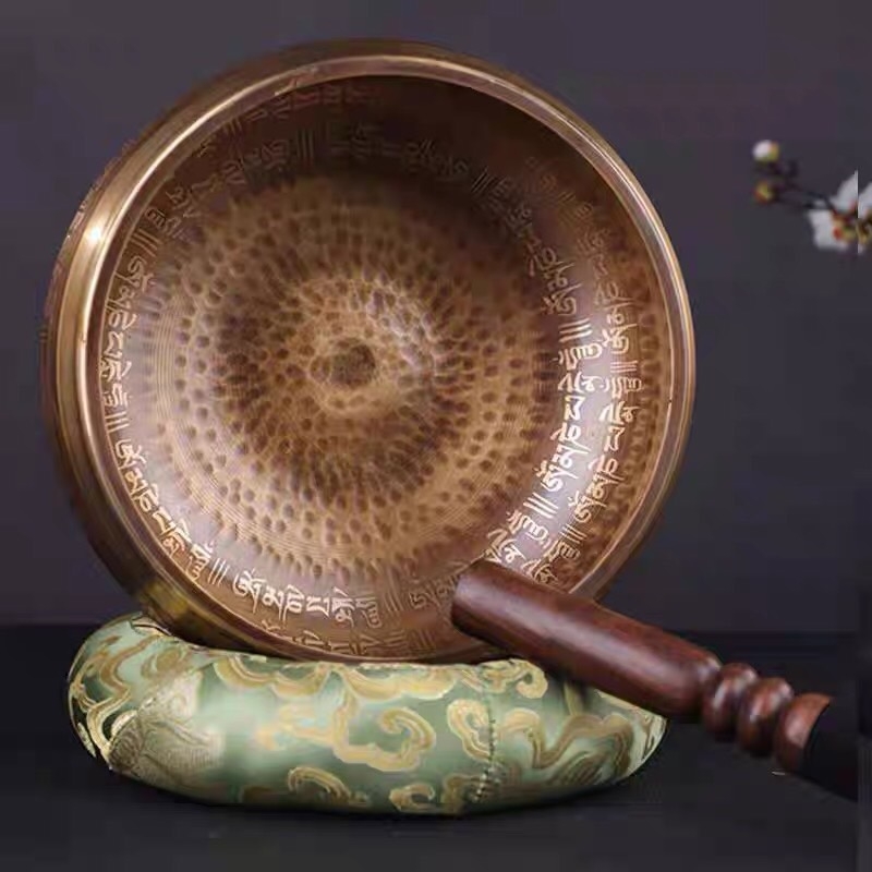 Chuông xoay tỉnh thức - Nepal Singing Bowl (mẫu Omani 2 )