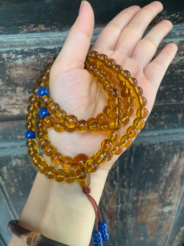 CHUỖI TRÀNG HẠT LIULI 108 hạt 6 li và 8 li