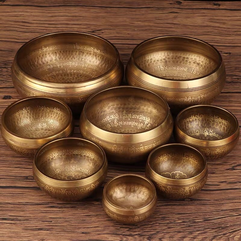 Chuông xoay tỉnh thức - Nepal Singing Bowl (mẫu Omani 2 )