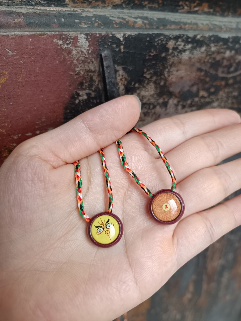 Mặt Dây Chuyền Chú Lăng Nghiêm bằng đá Chusa