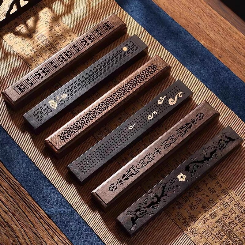 Lư trầm tăm bằng gỗ 