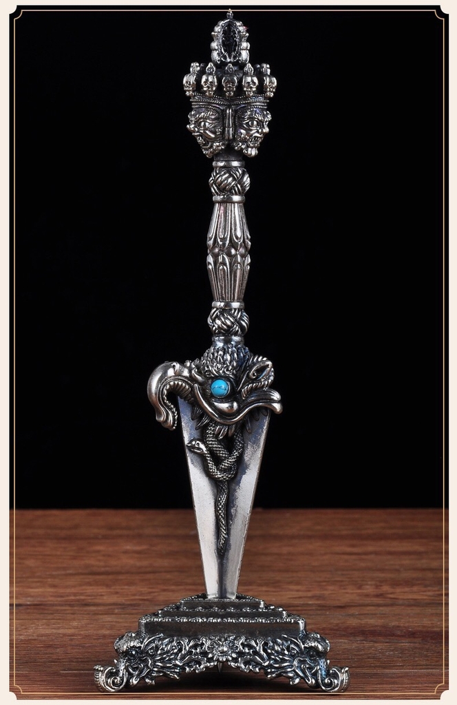 ĐAO KIM CANG PHỔ BA VAJRAKILAYA - 22cm