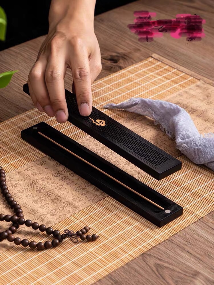 Lư trầm tăm bằng gỗ 