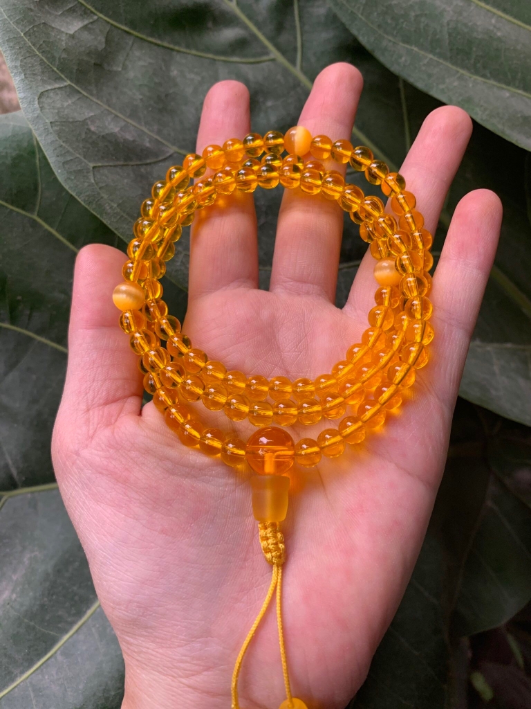 CHUỖI TRÀNG HẠT LIULI 108 hạt 6 li và 8 li
