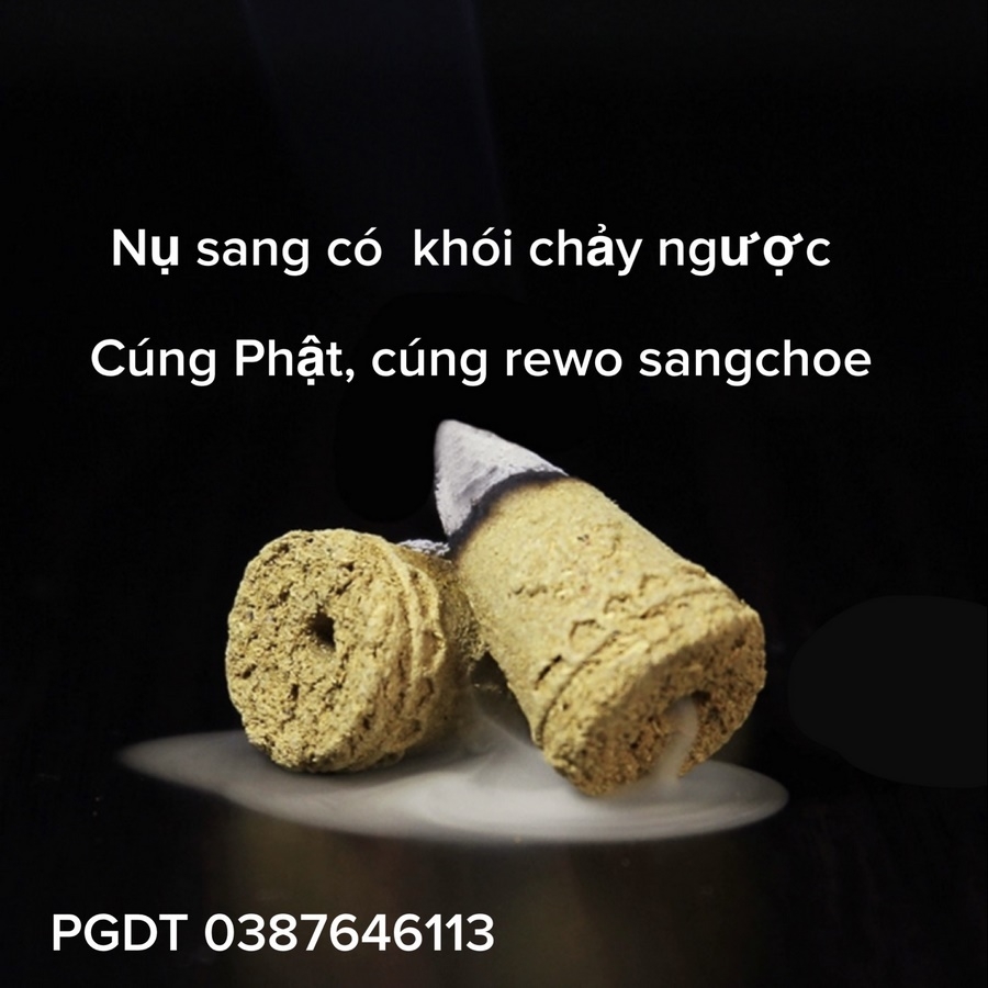Trầm nụ rewo sangchoe (hương nụ cúng khói)