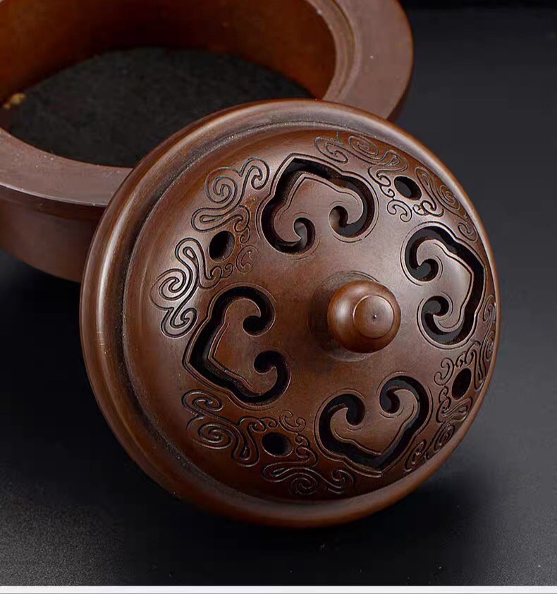 Lư hương Bồ Đề Tam Tượng (Đỉnh trầm Bồ Đề Tam Tượng)