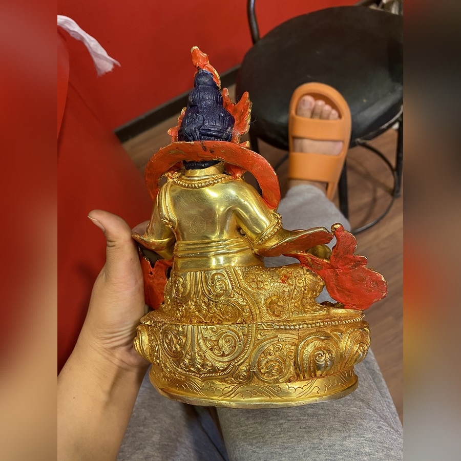 Tôn tượng Hoàng Thần Tài Dzambala 20cm