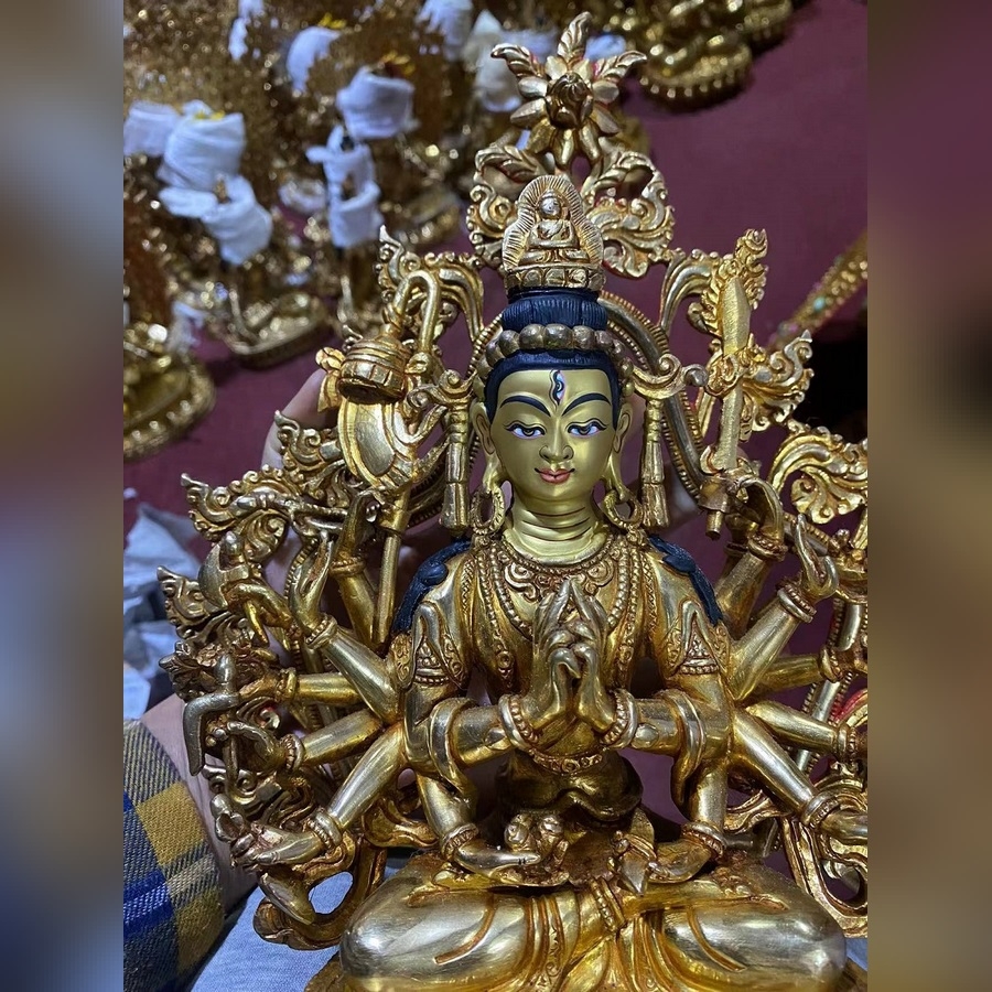 CHUẨN ĐÊ BỒ TÁT 12 INCH NEPAL