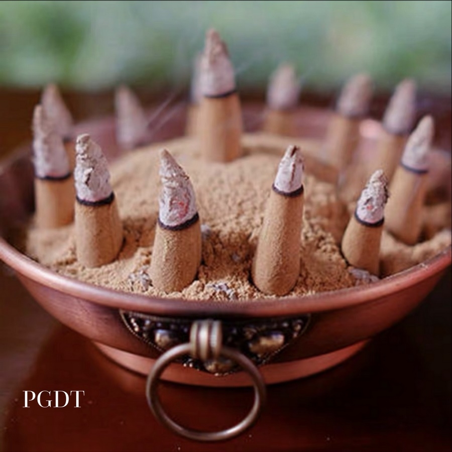 Khay hương Hỏa Tịnh - khay hương cúng sang