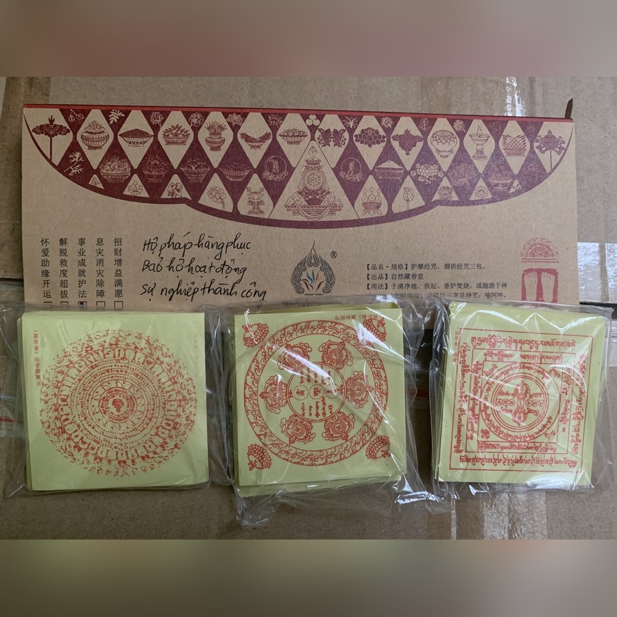 Kinh Văn Cúng Khói : chiêu tài tăng ích, siêu độ, tức tai, kính ái, hàng phục