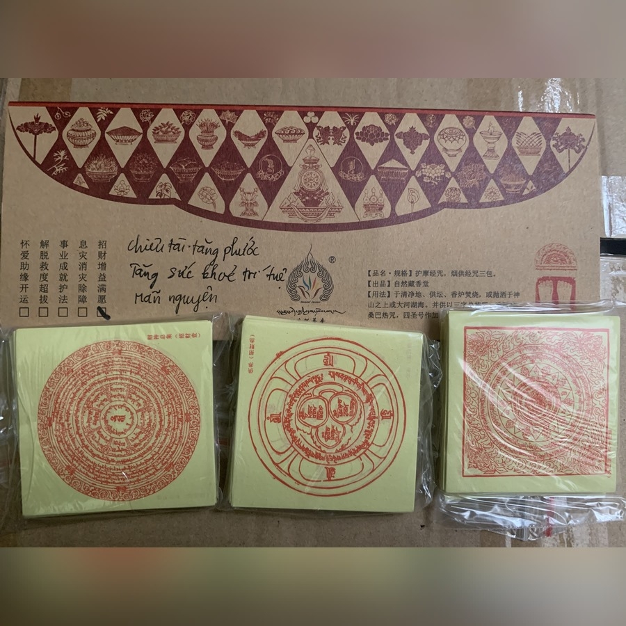 Kinh Văn Cúng Khói : chiêu tài tăng ích, siêu độ, tức tai, kính ái, hàng phục