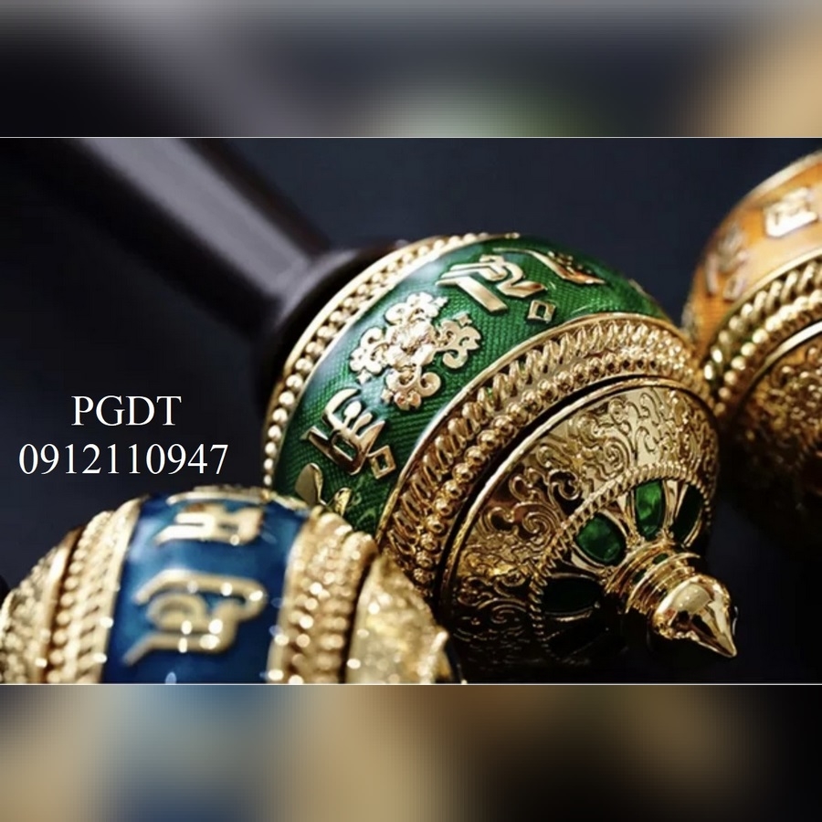 Kinh Luân Microfilm thép mini: omani 3 triệu biến, guru, dzambala, tara, dược sư