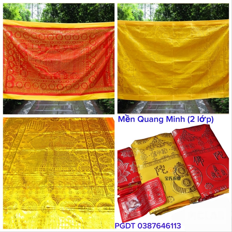 Mền Quang Minh Tiêu Nghiệp Giải Thoát (mật tông - kiểu 1)