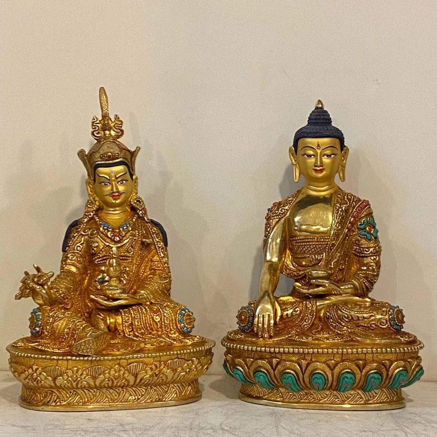 TÔN TƯỢNG CÁC BỔN TÔN CAO 17CM NEPAL