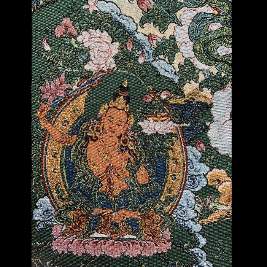 Tranh Thangka Thiên Thủ Thập Nhất Diện- Tranh Thêu