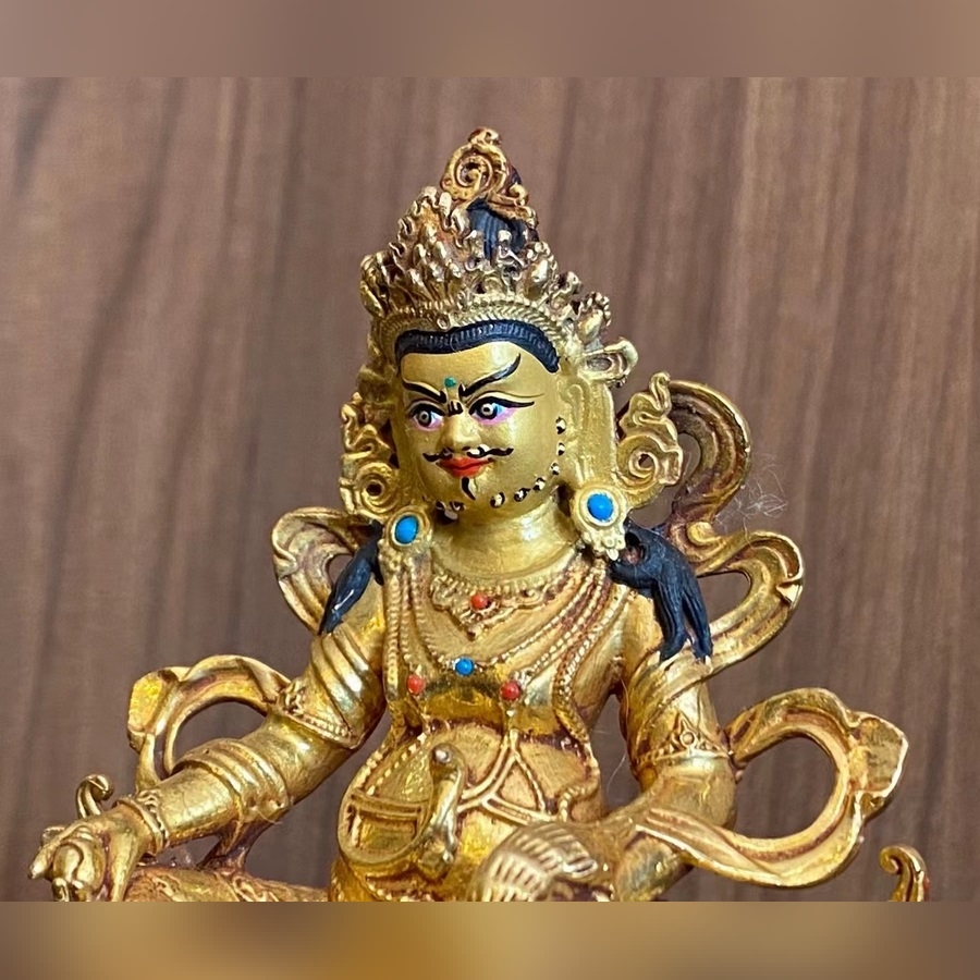 DZAMBALA - HOÀNG THẦN TÀI 10CM NEPAL