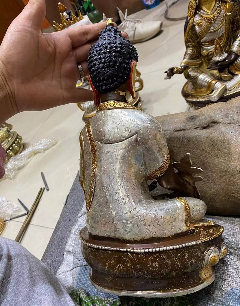 DƯỢC SƯ PHẬT - 33cm , NEPAL