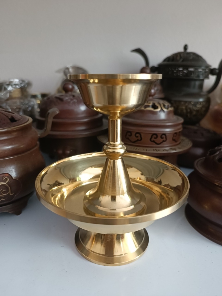 Bộ chén serkyem cúng hộ pháp mini