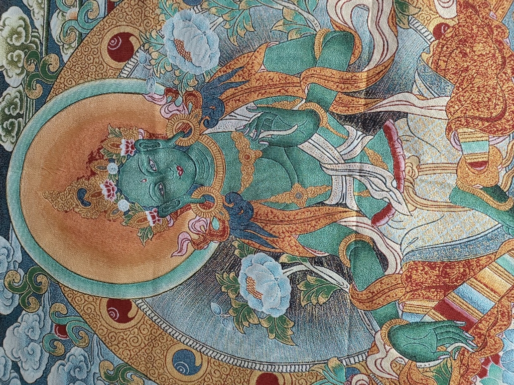 Thangka - Green Tara