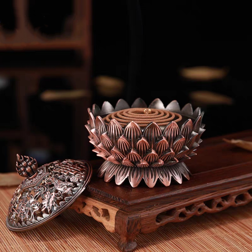 Lư trầm sen
