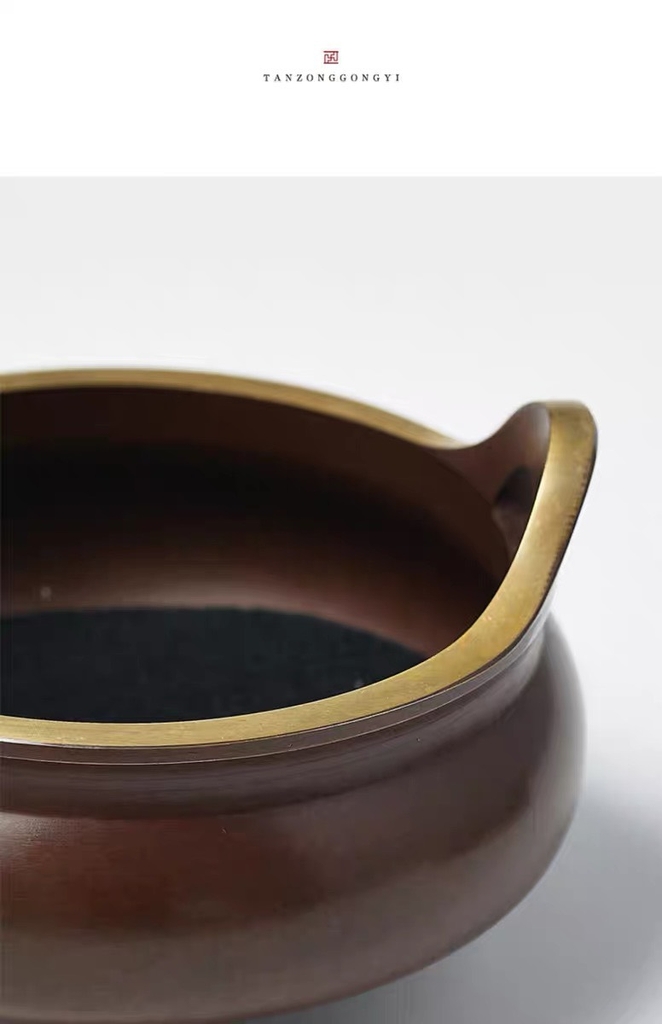 Bát hương đồng cỡ trung (Lư hương , lư trầm) 