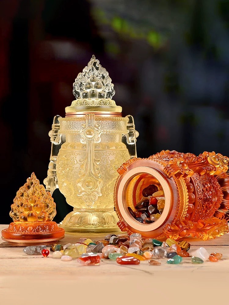 Bảo bình Lưu Ly - Bình thờ xá lợi