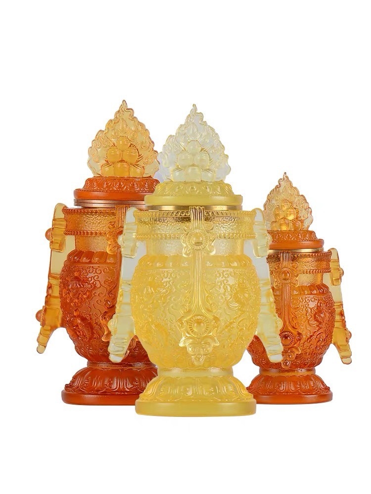 Bảo bình Lưu Ly - Bình thờ xá lợi