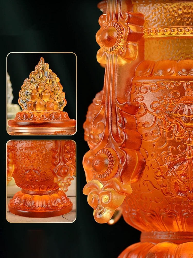 Bảo bình Lưu Ly - Bình thờ xá lợi
