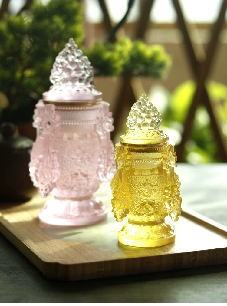 Bảo bình Lưu Ly - Bình thờ xá lợi