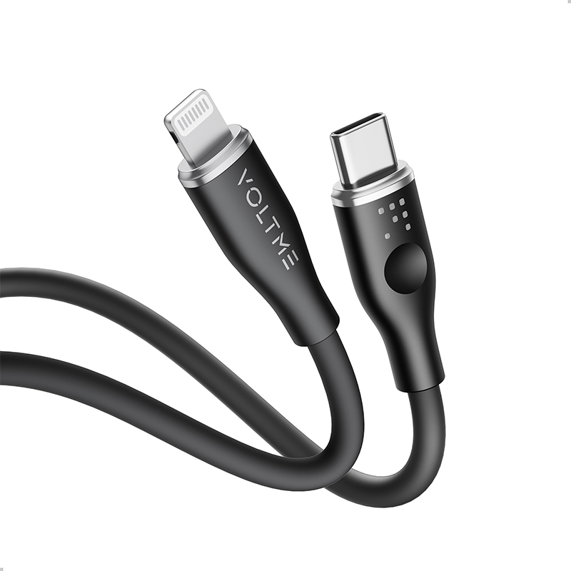 Cáp Sạc Nhanh Voltme Powerlink Moss Type-C to Lightning 4.0f (3A)