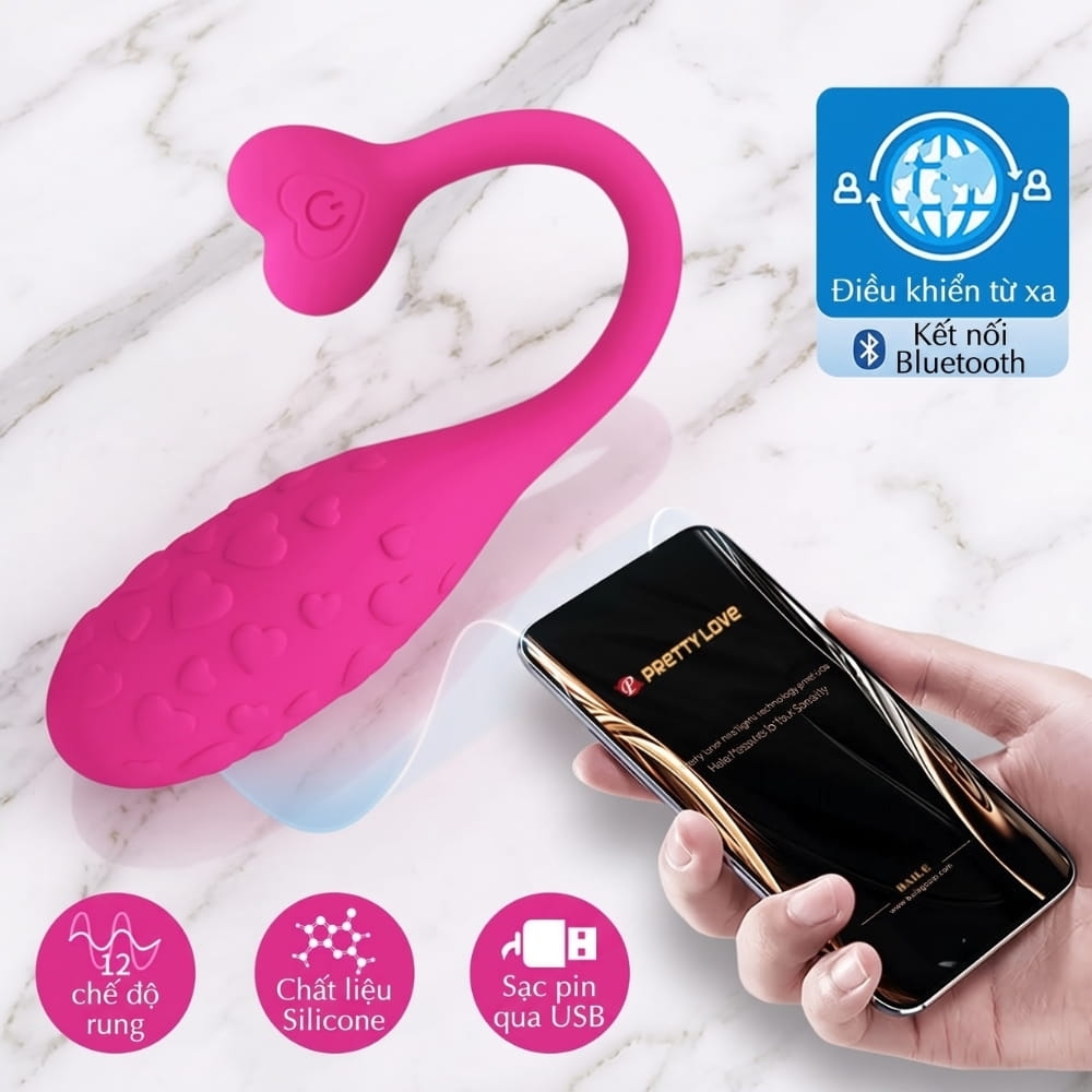 Trứng rung Pretty Love Fisherman App